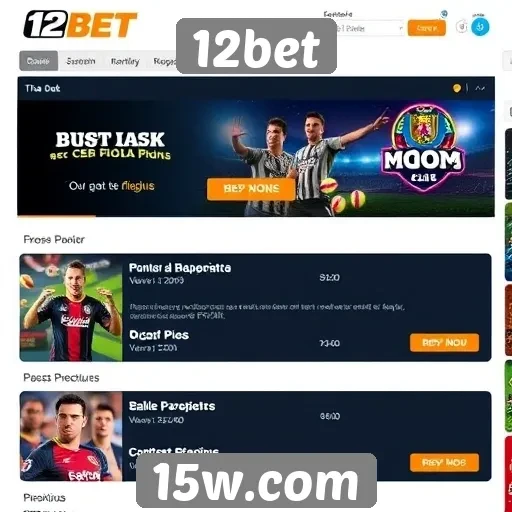 Avaliação dos bônus e promoções do 12bet