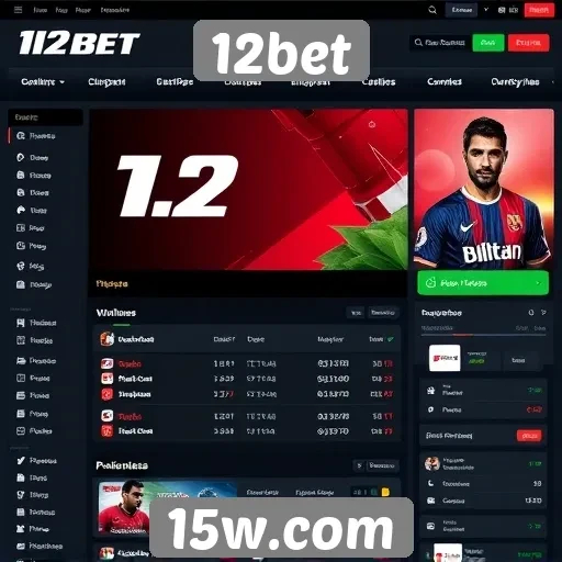 Interface e usabilidade do site 12bet para usuários