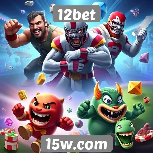 Variedade de jogos oferecidos na plataforma 12bet